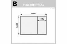Obrázek k výrobku 21985 - dřevěný domek KARIBU LAGOR 2 (44984) natur