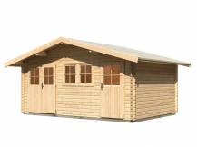 Obrázek k výrobku 21985 - dřevěný domek KARIBU LAGOR 2 (44984) natur
