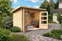 Obrázek k výrobku 53415 - dřevěný domek KARIBU STOCKACH 3 (82978) natur