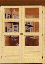 Obrázek k výrobku 21911 - dřevěný domek KARIBU STOCKACH 3 (82979) tm. šedý