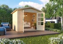 Obrázek k výrobku 53626 - dřevěný domek KARIBU TALKAU 4 (83336) natur