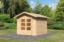 Obrázek k výrobku 53626 - dřevěný domek KARIBU TALKAU 4 (83336) natur