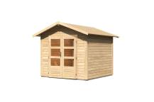 Obrázek k výrobku 53626 - dřevěný domek KARIBU TALKAU 4 (83336) natur