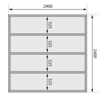 Obrázek k výrobku 53625 - dřevěný domek KARIBU TALKAU 4 (83337) tm. šedý