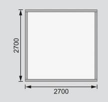 Obrázek k výrobku 53624 - dřevěný domek KARIBU TALKAU 6 (83338) natur