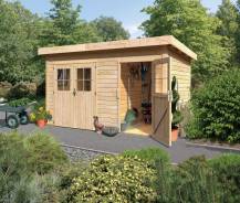 Obrázek k výrobku 53627 - dřevěný domek KARIBU TINTRUP (64279) natur