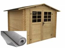 Obrázek k výrobku 42809 - dřevěný domek SOLID PAVEL 290 x 250 cm (P87903)