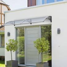 Obrázek k výrobku 91631 - Dveřní vchodová stříška čirá 100x200 NEDĚLENÁ