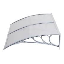 Obrázek k výrobku 91152 - Dveřní vchodová stříška Standart 100x200 cm, čirá