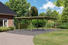 Obrázek k výrobku 54171 - dvojitý carport KARIBU ECO 1A 62035