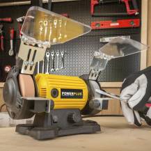 Obrázek k výrobku 78420 - Dvoukotoučová bruska s flexibilní hřídelí 120W