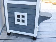 Obrázek k výrobku 81237 - Dvoupatrová bouda pro kočky KERBL FAMILY 57 x 55 x 80 cm