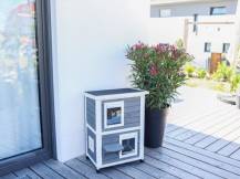 Obrázek k výrobku 81237 - Dvoupatrová bouda pro kočky KERBL FAMILY 57 x 55 x 80 cm