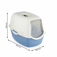 Obrázek k výrobku 77148 - ECO BAILEY toaleta pro kočky / modrá