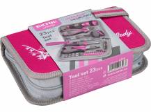 Obrázek k výrobku 81716 - EXTOL LADY sada nářadí 24ks, 1/4"
