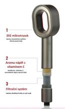 Obrázek k výrobku 95246 - Filtrační sprchová hlavice černá