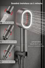 Obrázek k výrobku 94856 - Filtrační sprchová hlavice sada bílá