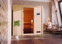 Obrázek k výrobku 71382 - finská sauna KARIBU ADELINA (6168) LG2495
