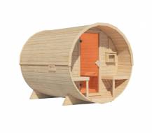 Obrázek k výrobku 54565 - finská sauna KARIBU FASSAUNA 2 (66851)