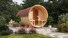Obrázek k výrobku 54566 - finská sauna KARIBU FASSAUNA 3 (66853)