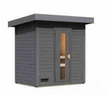 Obrázek k výrobku 88430 - finská sauna KARIBU HYTTI 1 (97703) terragrau LG4123