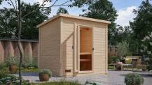 Obrázek k výrobku 88436 - finská sauna KARIBU HYTTI 3 (93863) natur  LG4146