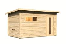 Obrázek k výrobku 93072 - finská sauna KARIBU HYTTI 6 (123) natur LG4504