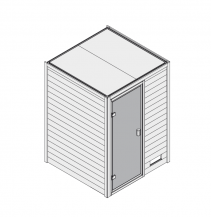 Obrázek k výrobku 67820 - finská sauna KARIBU SANDRA (6160)