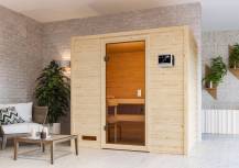 Obrázek k výrobku 54186 - Finská sauna KARIBU SELENA (6164)