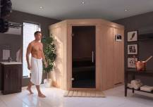Obrázek k výrobku 54133 - Finská sauna KARIBU SIIRIN (71376)