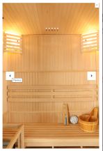 Obrázek k výrobku 93805 - Finská sauna PERINNE 3