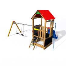 Obrázek k výrobku 39932 - Flexi věž se střechou - 100 TH2 Premium .