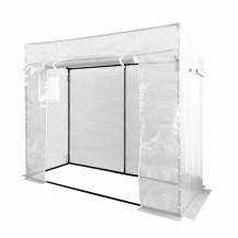 Obrázek k výrobku 82383 - Fóliovník na rajčata velký bílá plachta 200x77x168/146cm