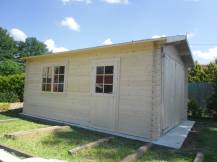 Obrázek k výrobku 39531 - Garáž EKO-LINE Tonda 15,9 m2  350 x 520 cm tl 34 mm