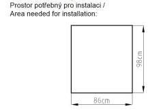 Obrázek k výrobku 91229 - GARÁŽ na robotickou sekačku SMART A - plechová