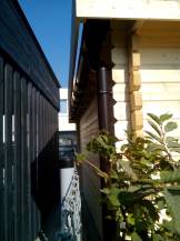 Obrázek k výrobku 37608 - GARÁŽ Rasmus 19 m2 - s dřevěnými dveřmi (380x570cm) tl. 44mm