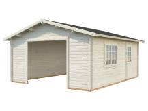 Obrázek k výrobku 37606 - Garáž Roger 23,9 m2 - bez dveří (450x550cm) tl. 44mm