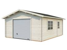Obrázek k výrobku 34623 - GARÁŽ Roger 23,9 m2 + výsuvná vrata (450x550cm) tl. 44mm