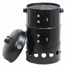 Obrázek k výrobku 76862 - Gril - udírna na dřevěné uhlí PISA 3in1 40cm