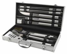 Obrázek k výrobku 76860 - Grilovací nářadí sada 11 ks ALU kufřík