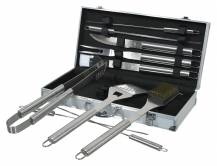 Obrázek k výrobku 76860 - Grilovací nářadí sada 11 ks ALU kufřík