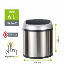 Helpmation MINI 6 litrů Bezdotykový koš (GYT6-2)