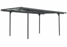 Obrázek k výrobku 88431 - hliníková pergola LANITPLAST ALU 53 antracit + bronz PC LG4121