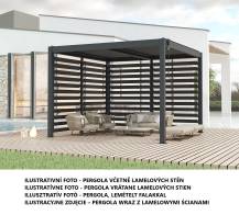 Obrázek k výrobku 92022 - hliníková pergola LANITPLAST BIOCLIMATIC 33 BASIC LG4292