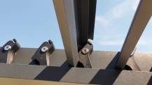 Obrázek k výrobku 62003 - hliníková pergola LANITPLAST BIOCLIMATIC 43