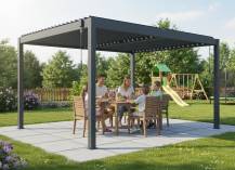 Obrázek k výrobku 92023 - hliníková pergola LANITPLAST BIOCLIMATIC 43 BASIC LG4293