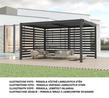 Obrázek k výrobku 92023 - hliníková pergola LANITPLAST BIOCLIMATIC 43 BASIC LG4293