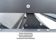 Obrázek k výrobku 88176 - hliníková pergola LANITPLAST BIOCLIMATIC 53 PREMIUM  LG4090