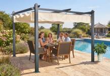 Obrázek k výrobku 62002 - hliníková pergola LANITPLAST SOLO 43