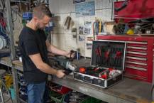 Obrázek k výrobku 15774 - Hliníkový kufr 460x330x155mm černý